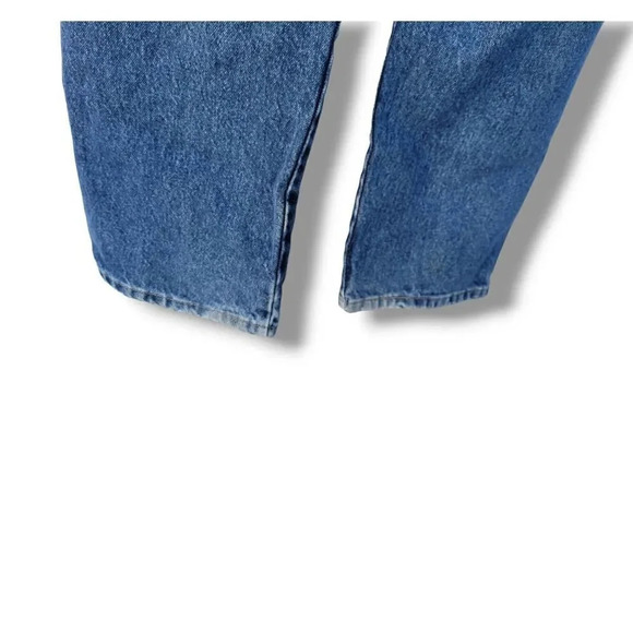 Wrangler men's blue medium wash regular fit jeans - 34x29​ - Picture 7 of 9